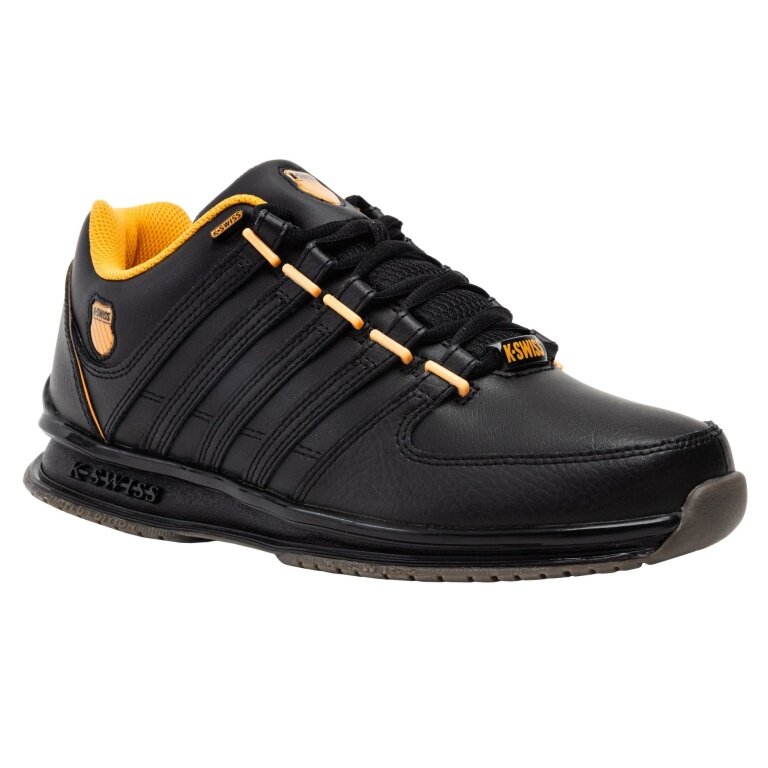 KSwiss Sneaker Rinzler Leder 2026 schwarz/orange Herren
