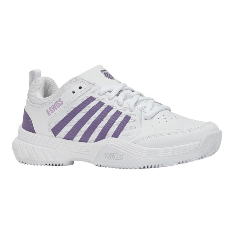 KSwiss Tennisschuhe Court Express 2 Clay/Sandplatz 2026 weiss/lavender Damen