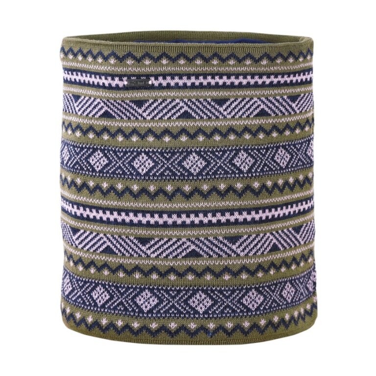 Kama Multifunktionstuch (Halstuch) S35 - Merinowolle - dunkelgrün - 1 Stück