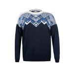 Kama Sweater Pullover 4068 (Merinowolle-Mischung) navyblau Herren