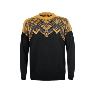 Kama Sweater Pullover 4068 (Merinowolle-Mischung) schwarz Herren