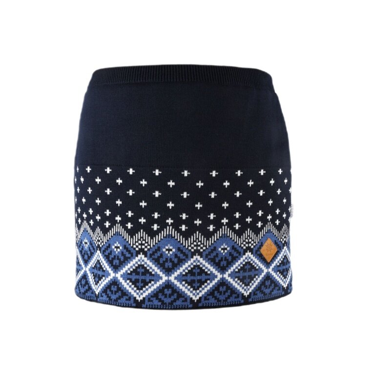 Kama Winterrock 6015 aus Merinowolle (winddicht, gefüttert) dunkelblau Damen