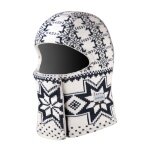 Kama Sturmhaube DW22 (winddicht, atmungsaktiv, sehr warm) - weiss/schwarz - 1 Stück