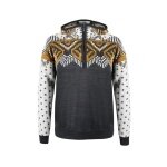 Kama Kapuzenpullover 5057 Kamakadze Half Zip (Merinowolle-Mischung) graphitgrau Damen