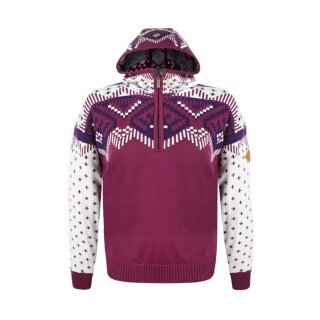 Kama Kapuzenpullover 5057 Kamakadze Half Zip (Merinowolle-Mischung) pink Damen