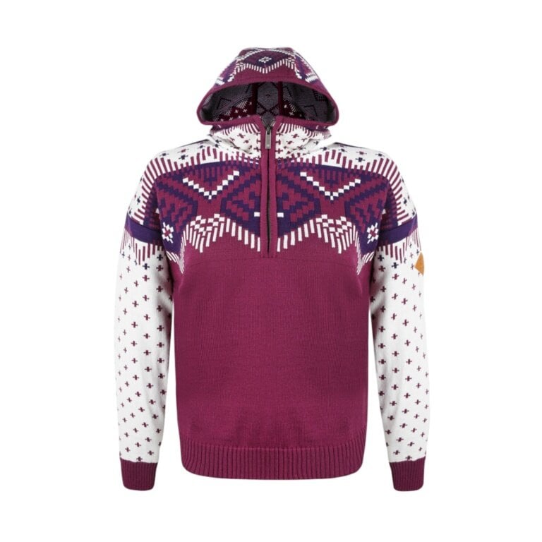 Kama Kapuzenpullover 5057 Kamakadze Half Zip (Merinowolle-Mischung) pink Damen