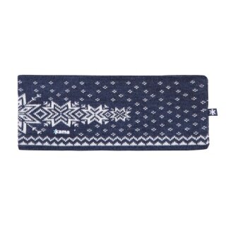 Kama Stirnband C41 (Merinowolle) - blau - 1 Stück