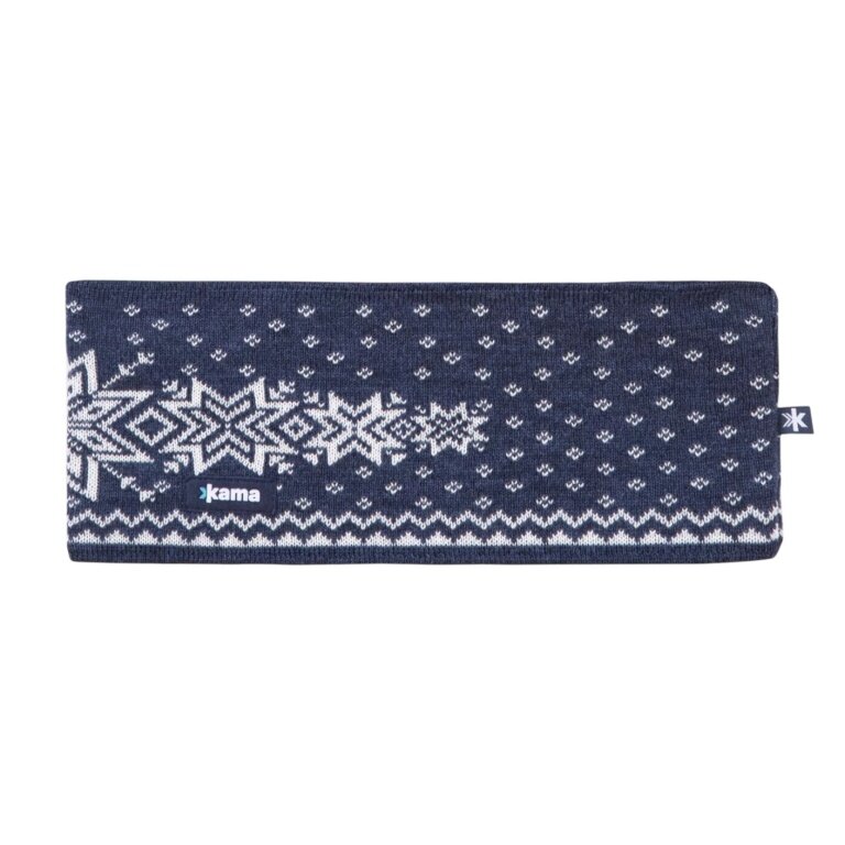 Kama Stirnband C41 (Merinowolle) - blau - 1 Stück
