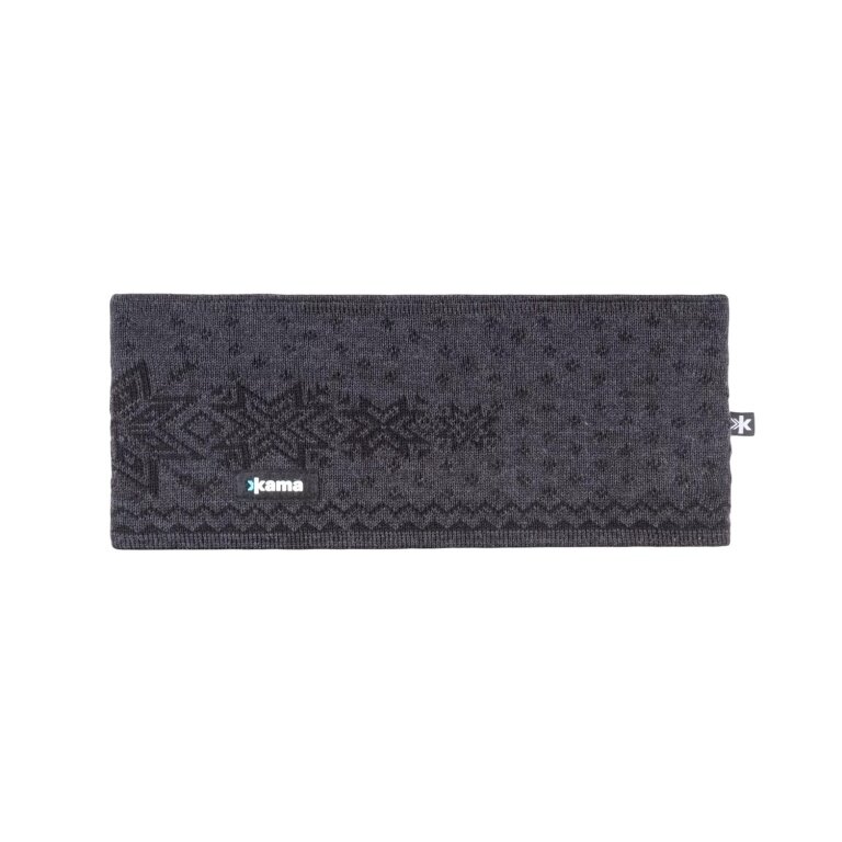 Kama Stirnband C41 (Merinowolle) - graphitgrau - 1 Stück