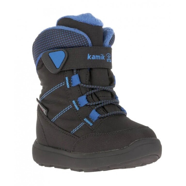 Kamik Winterschuhe Stance2 (wasserdicht, atmungsaktiv) schwarz/blau Kleinkinder