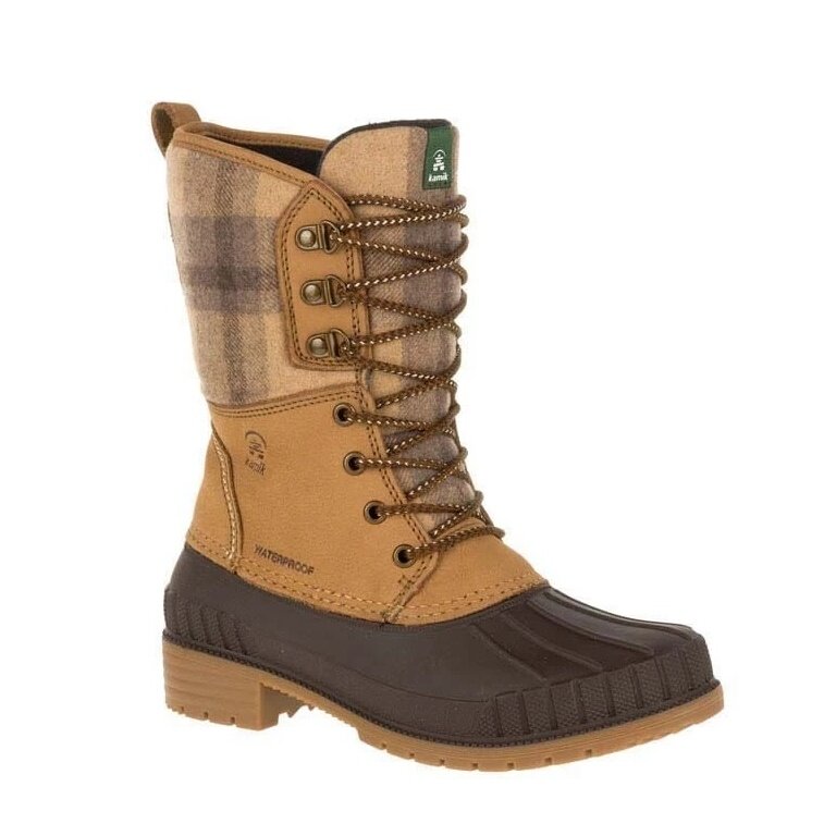 Kamik Winterstiefel Sienna 2 (Leder, wasserdicht) hellbraun Damen