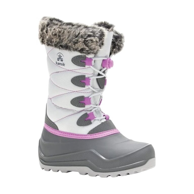 Kamik Winterstiefel Snowangel - Made in Canada, wasserdicht - grau Mädchen