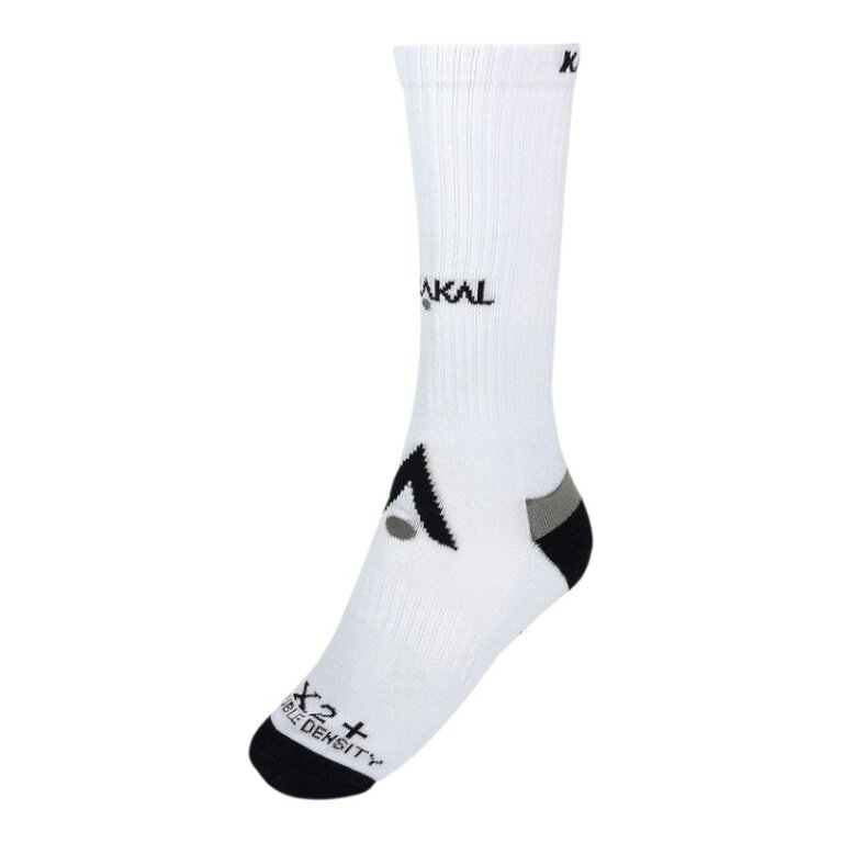 Karakal Indoorsocke X2+ MId-Calf weiss/schwarz - 1 Paar