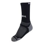 Karakal Indoorsocke X4+ MId-Calf schwarz/grau - 1 Paar