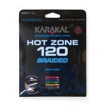 Karakal Squashsaite Hot Zone Braided 120 (Power+Kontrolle) 1.20mm schwarz 11m Set
