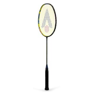 Karakal Badmintonschläger Black Zone 30 (82g/ausgewogen) schwarz/gelb - besaitet -
