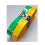 Karakal Basisband PU Super Grip DUO 1.8mm gelb/grün - 1 Stück