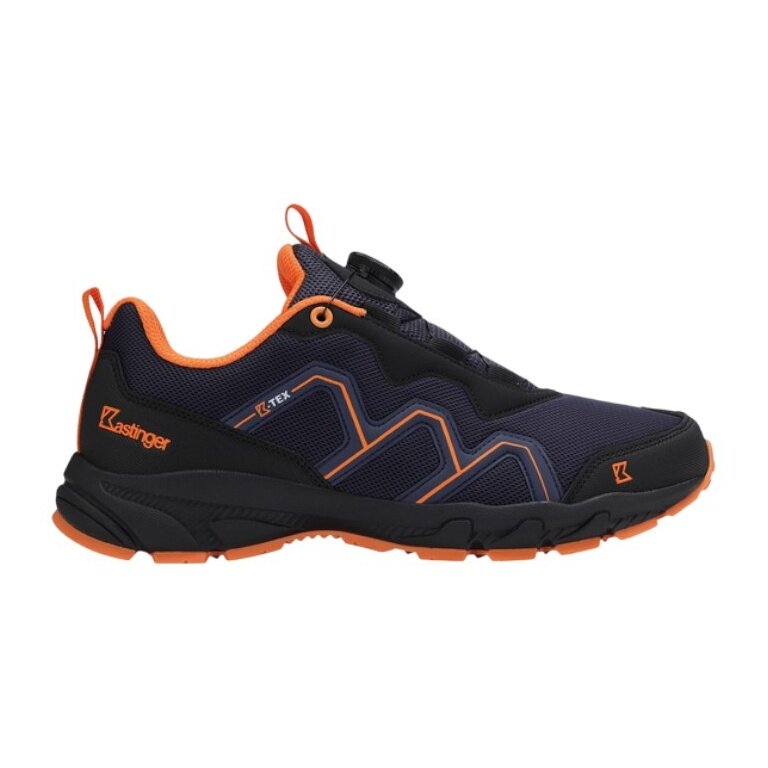 Kastinger Wander-Freizeitschuhe Everyhkier Low XT KTX (BOA-Schnürsystem, wasserdicht) navyblau/orange Herren