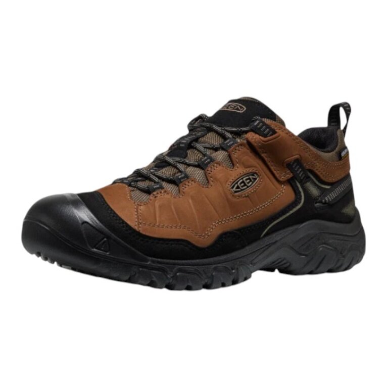 Keen Wanderschuhe Targhee IV WP (Nubukleder, wasserdicht) braun/schwarz Herren