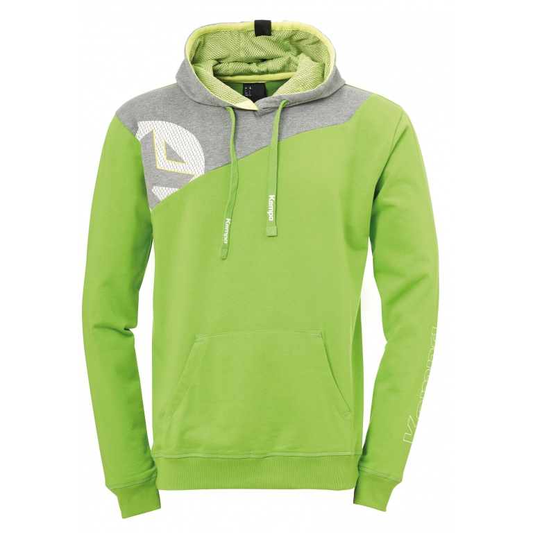 Kempa Kapuzenpullover Hoodie Core 2.0 grün Herren