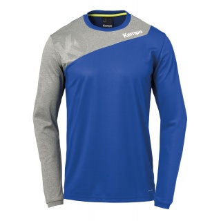 Kempa Sport-Langarmshirt Core 2.0 (100% Polyester) dunkelblau Herren