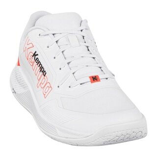 Kempa Hallen-Indoorschuhe Kourtfly Three (Handball) weiss/schwarz/fluo Herren