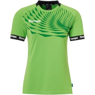 Kempa Sport-Shirt Wave 26 (100% Polyester) grün Damen