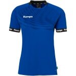 Kempa Sport-Shirt Wave 26 (100% Polyester) royalblau/marineblau Damen