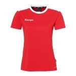 Kempa Sport-Shirt Emotion 27 (100% Polyester) rot/weiss Damen