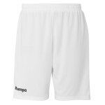 Kempa Sporthose Performance Short (elastischer Bund mit Kordelzug) kurz weiss Herren