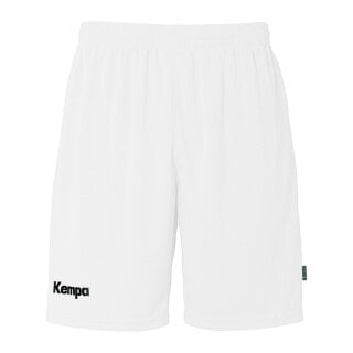 Kempa Sporthose Team Short (elastischer Bund mit Kordelzug) kurz weiss Herren