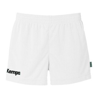 Kempa Sporthose Team Short (elastischer Bund mit Kordelzug) kurz weiss Damen