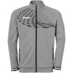 Kempa Trainingsjacke Wave 26 (100% Polyester, elastisch) grau Kinder