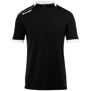 Kempa Sport-Tshirt Player Trikot (100% Polyester) schwarz/weiss Herren