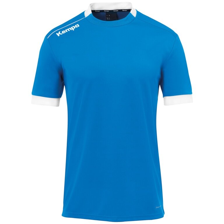 Kempa Sport-Tshirt Player Trikot (100% Polyester) hellblau/weiss Herren