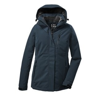 Killtec Winterjacke KOW 140 mit Kapuze (wasser- und winddicht) hellpetrol Damen