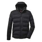 Killtec Steppjacke Kow 151 mit Kapuze - wasser- und windabweisend - schwarz Herren