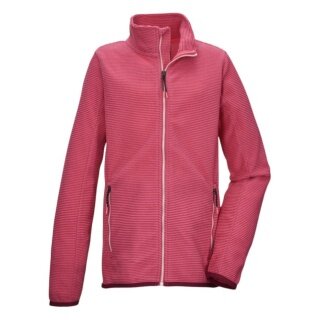 Killtec Fleecejacke KOS 161 (mit Stehkragen) dunkelpink Mädchen/Girls