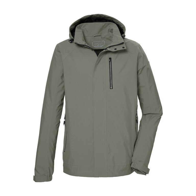 Killtec Übergangsjacke/Funktionsjacke KOS 52 mit Kapuze (wassericht, winddicht) olive Herren
