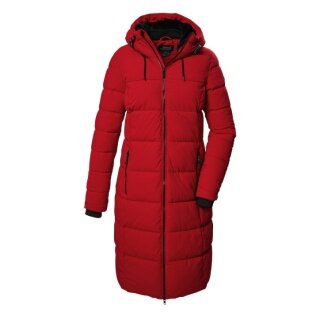 Killtec Wintermantel KOW 56 QLTD mit Kapuze (atmungsaktiv, winddicht, wasserabweisend) rot Damen