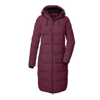 Killtec Wintermantel KOW 56 QLTD mit Kapuze (atmungsaktiv, winddicht, wasserabweisend) violett Damen