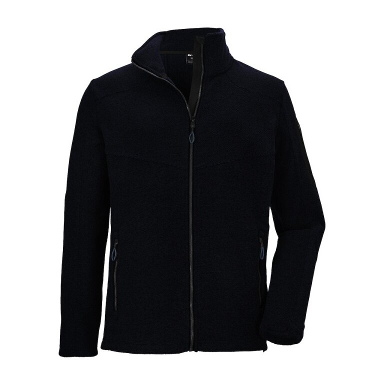 Killtec Strickfleecejacke Kow 28 mit Stehkragen (hoher Tragekomfort) dunkelnavy Herren