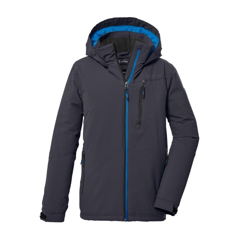 Killtec Winterjacke KOW 159 mit Kapuze (Funktionsjacke, wind- und wasserdicht) dunkelblau Jungen