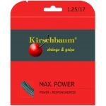 Kirschbaum Tennissaite Max Power (Haltbarkeit+Power) anthrazit 12m Set