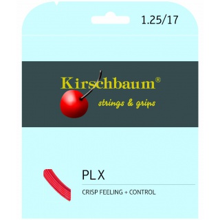 Kirschbaum Tennissaite PLX (Haltbarkeit+Kontrolle) rot 12m Set