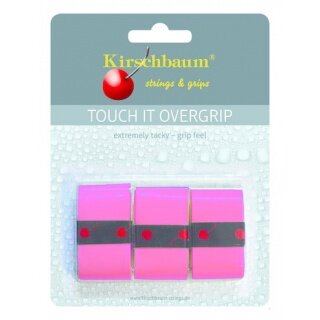 Kirschbaum Overgrip Touch it 0.5mm (extreme Griffigkeit) pink 3er