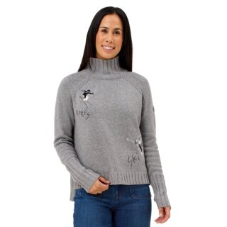 Krimson Klover Sweater Pullover Janica (Wollmischung) grau Damen