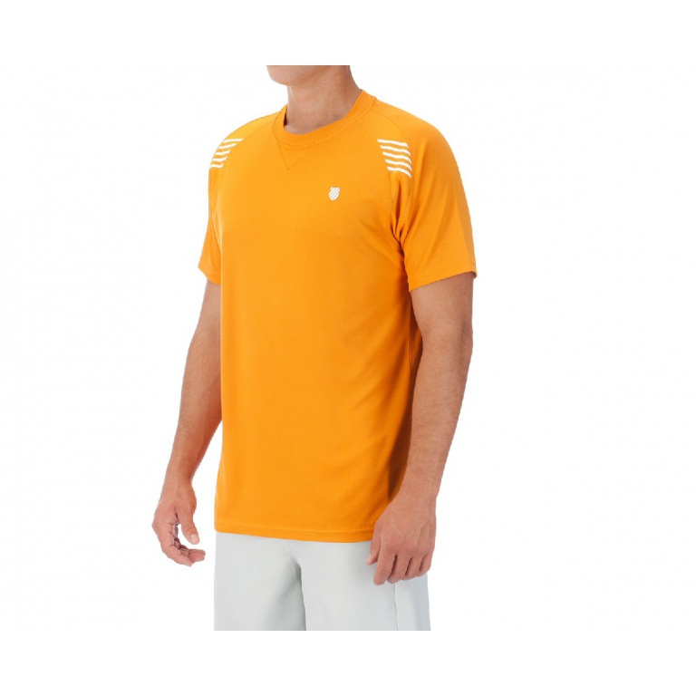 KSwiss Tshirt BB Crew orange Herren (Größe S)