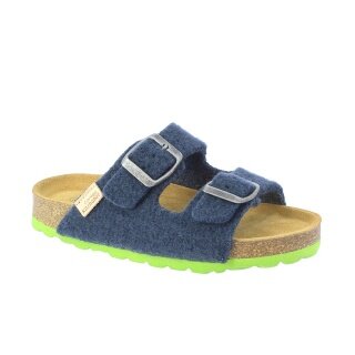 Living Kitzbühel Hausschuhe Wooly Wonder Kids dunkelblau Kinder (28-38)