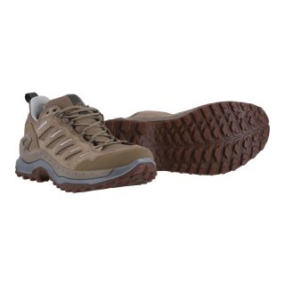 Lowa Wanderschuhe Innovo Low (All-Terrain, Veloursleder/Textil) braun/dune Herren